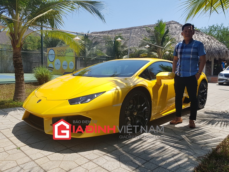 Chủ nhân siêu xe Lamborghini Huracan chính hãng vừa về Cần Thơ là ai?