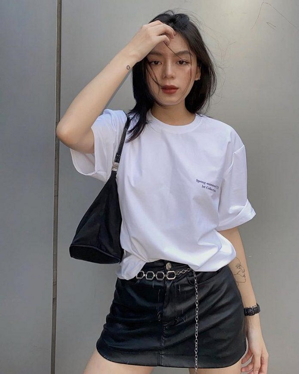 5 cach phoi do voi ao thun 5 Giadinhvietnam