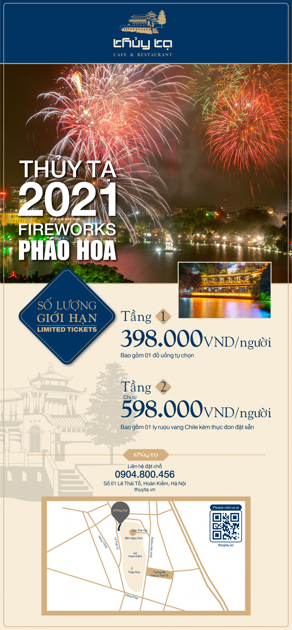 01 Thuy Ta ngam phao hoa chao nam moi 2021
