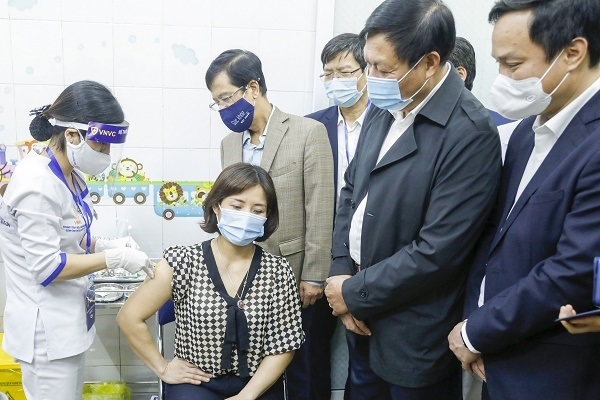 Viet Nam da tiem vaccine ngua Covid-19 cho 955 ngui Giadinhvietnam
