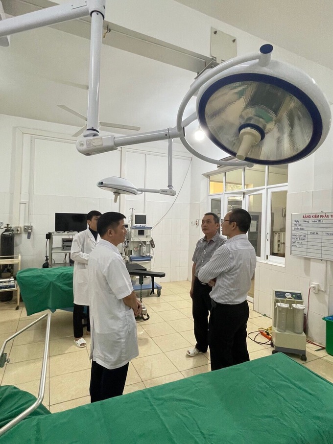 Khảo sát, chỉ đạo tuyến tại Bệnh viện Đa khoa huyện Mai Sơn, Sơn La