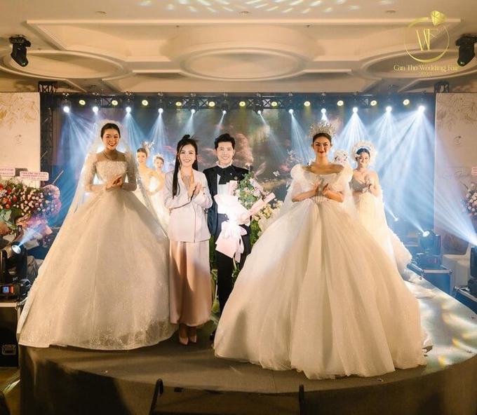 3 bộ sưu tập cưới độc đáo tại đêm Gala Cần Thơ Wedding Fair 2023