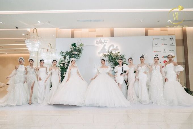 3 bộ sưu tập cưới độc đáo tại đêm Gala Cần Thơ Wedding Fair 2023