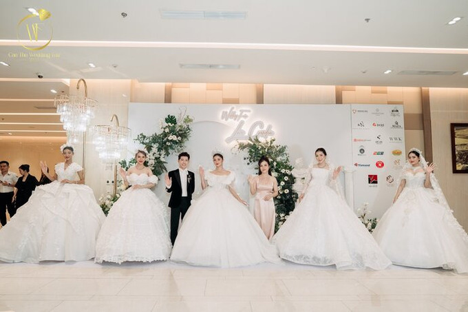 3 bộ sưu tập cưới độc đáo tại đêm Gala Cần Thơ Wedding Fair 2023