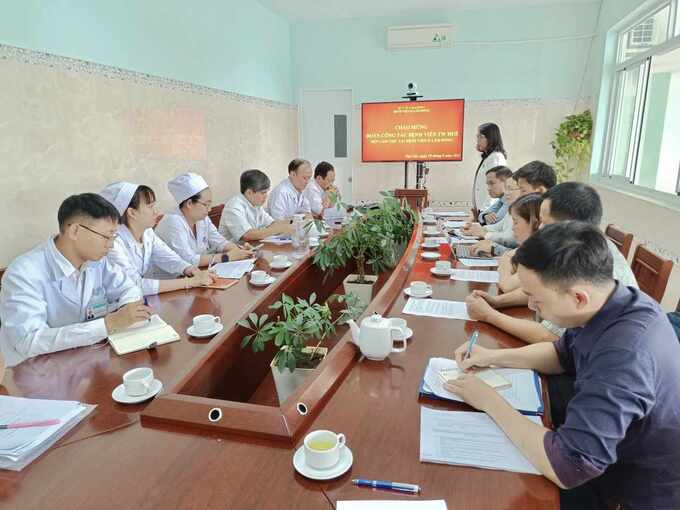 Hỗ trợ mô hình mẫu về kiểm soát nhiễm khuẩn cho bệnh viện tại Lâm Đồng