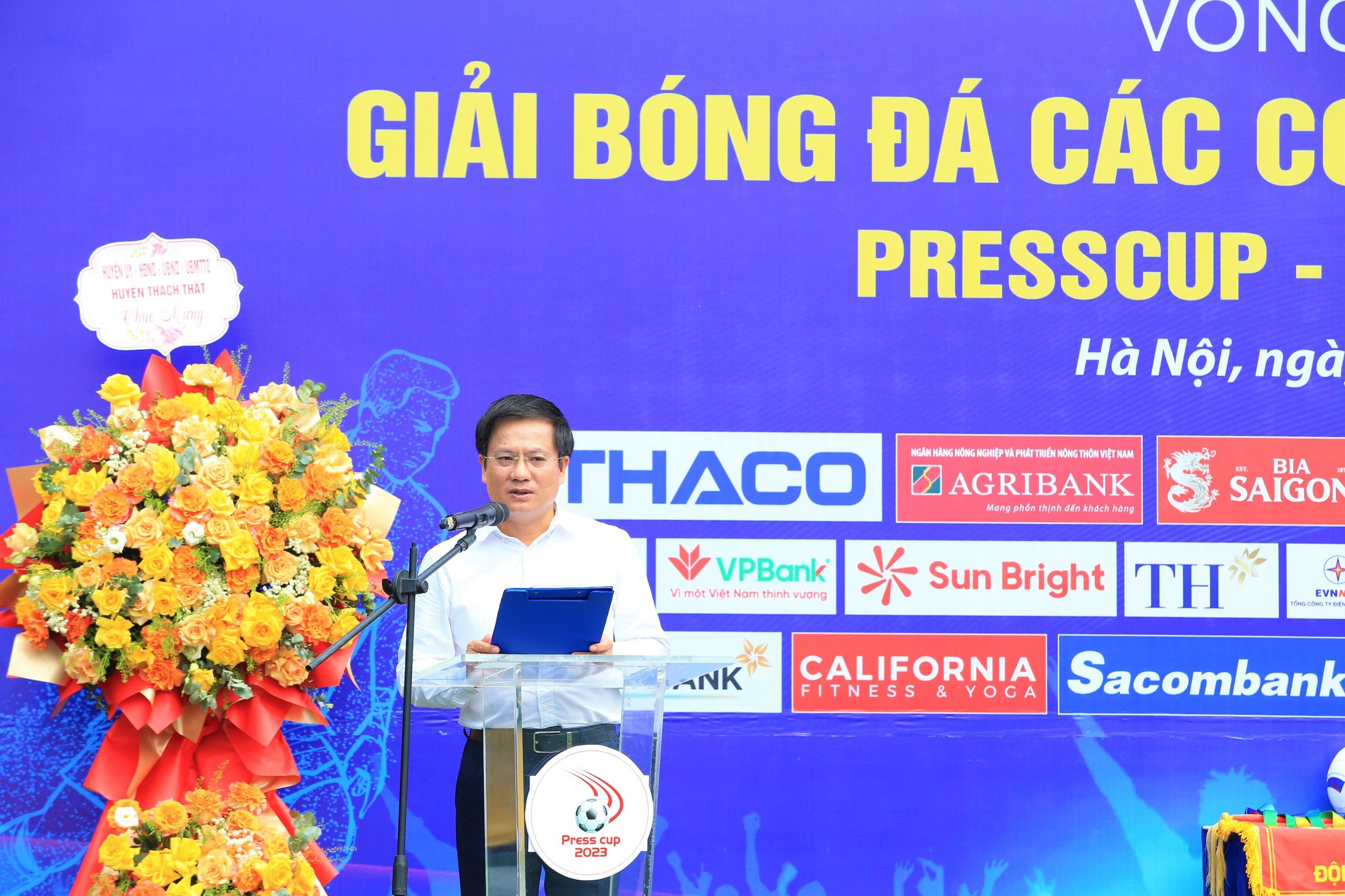 Trang trọng lễ Khai mạc Vòng chung kết Press Cup 2023