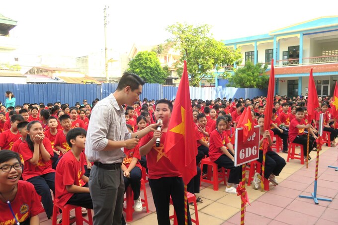 Hơn 900 học sinh THCS Hải Phòng được tuyên truyền về CSSKSS vị thành niên