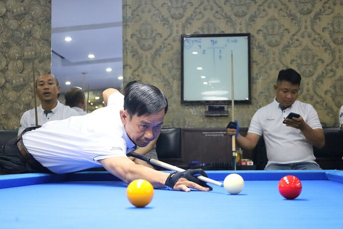 Khai mạc Giải Billiards Nhà báo và Doanh nhân năm 2023