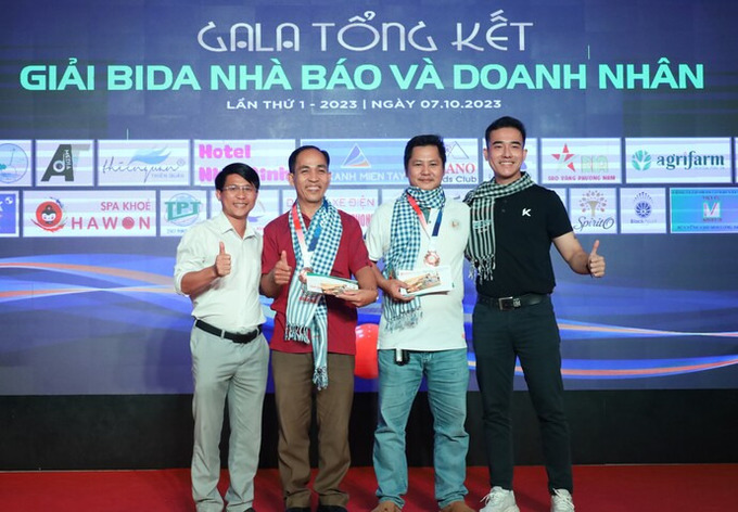 Giải Billiards Nhà báo và Doanh nhân khơi dậy phong trào cho cả ngành thể thao TP Cần Thơ