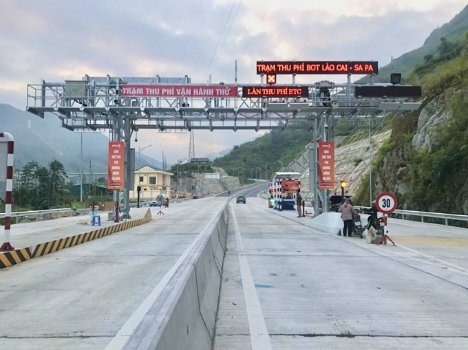 Anh 1 - Tram BOT tu thanh pho Lao Cai den thi xa Sapa da san sang