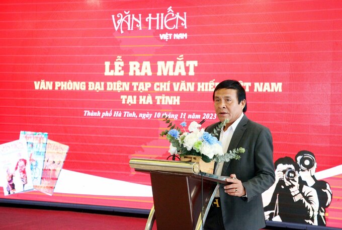 Tạp chí Văn hiến Việt Nam ra mắt văn phòng đại diện tại Hà Tĩnh