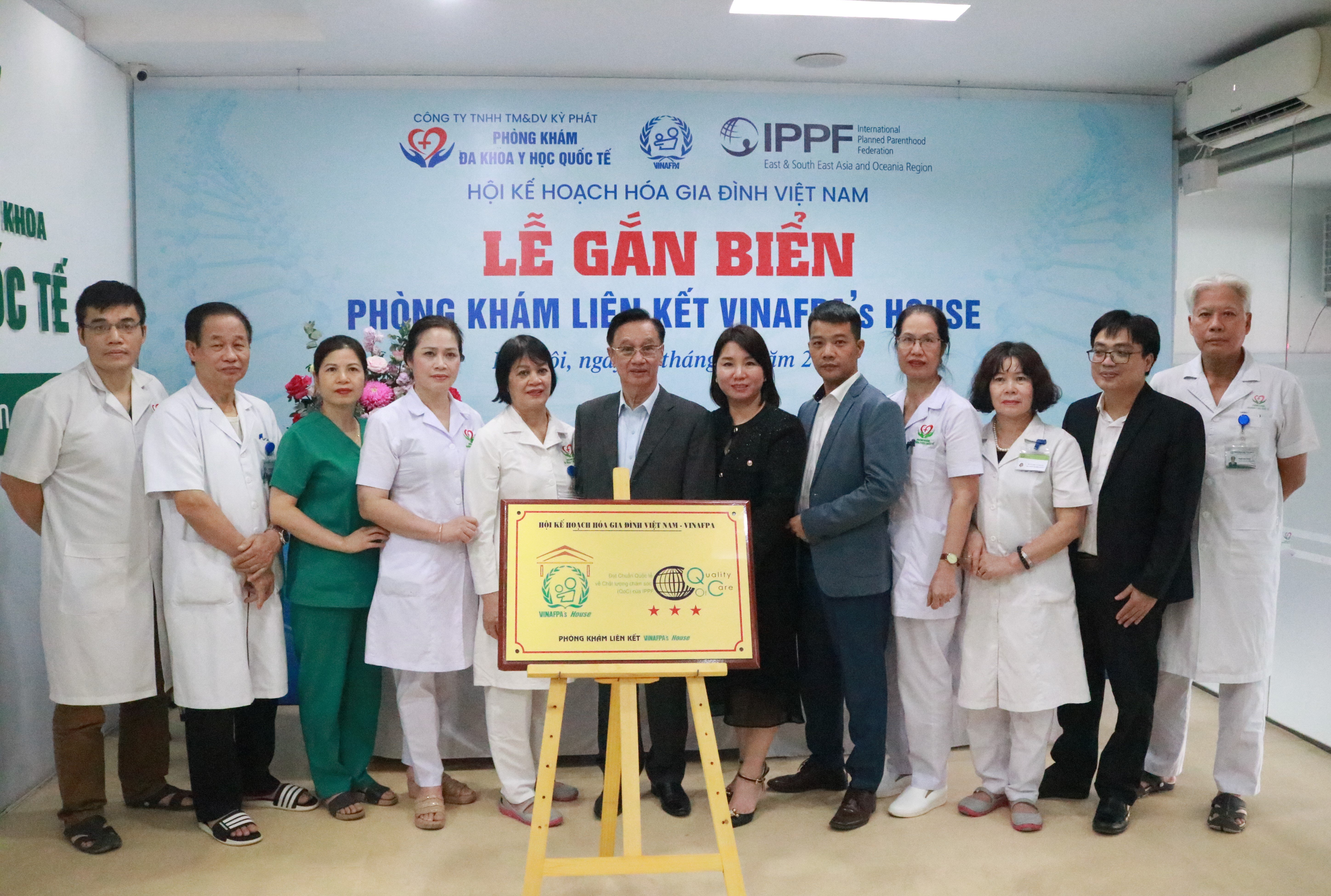 Hội KHHGĐ Việt Nam có thêm phòng khám trong chuỗi liên kết VINAFPA’s House