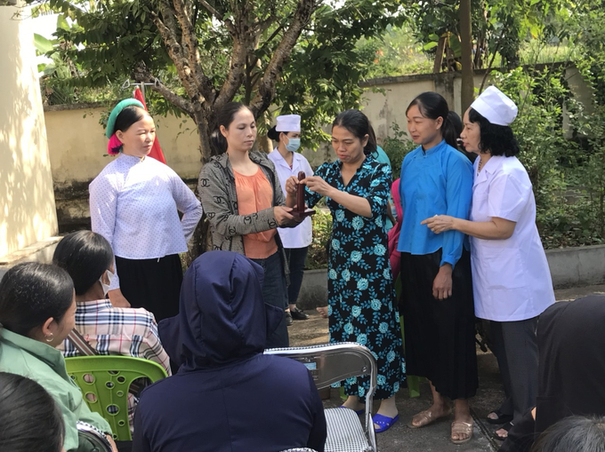 Hội KHHGĐ tỉnh Quảng Ninh tổ chức khám dịch vụ lưu động lồng ghép truyền thông