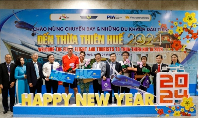 Thừa Thiên Huế đón du khách xông đất năm 2024