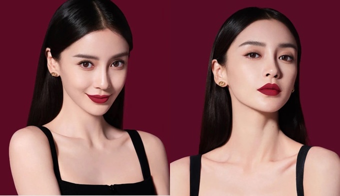 Học Angelababy cách tô son đỏ sang đẹp, khí chất cho mùa lễ hội