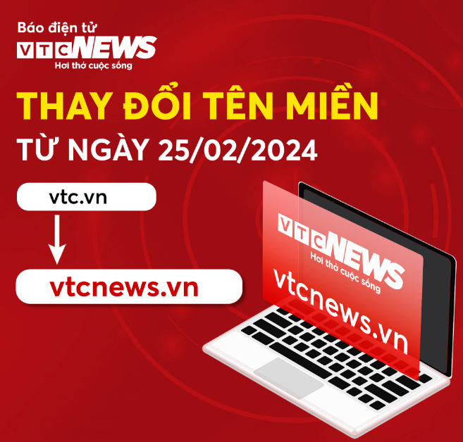 Báo điện tử VTC News đổi tên miền