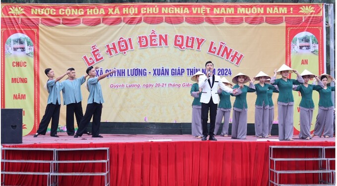 Quỳnh Lưu: Đặc sắc Lễ hội Đền Quy Lĩnh