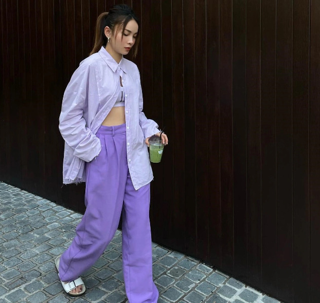 Kiểu quần ống rộng trẻ trung, năng động chiếm sóng thị trường thời trang Việt