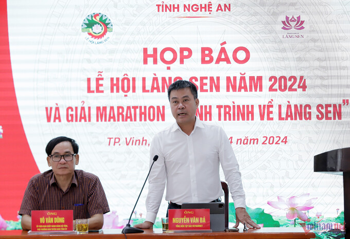 Dự kiến 3.000 VĐV tranh tài tại giải marathon Hành trình về Làng Sen 2024
