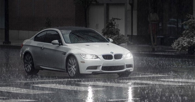 Làm gì để hạn chế tác hại của nước mưa khi để ô tô ngoài trời?