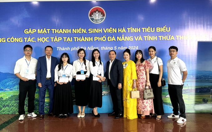 Gặp mặt 176 thanh niên, sinh viên Hà Tĩnh tiêu biểu tại Đà Nẵng và Thừa Thiên Huế