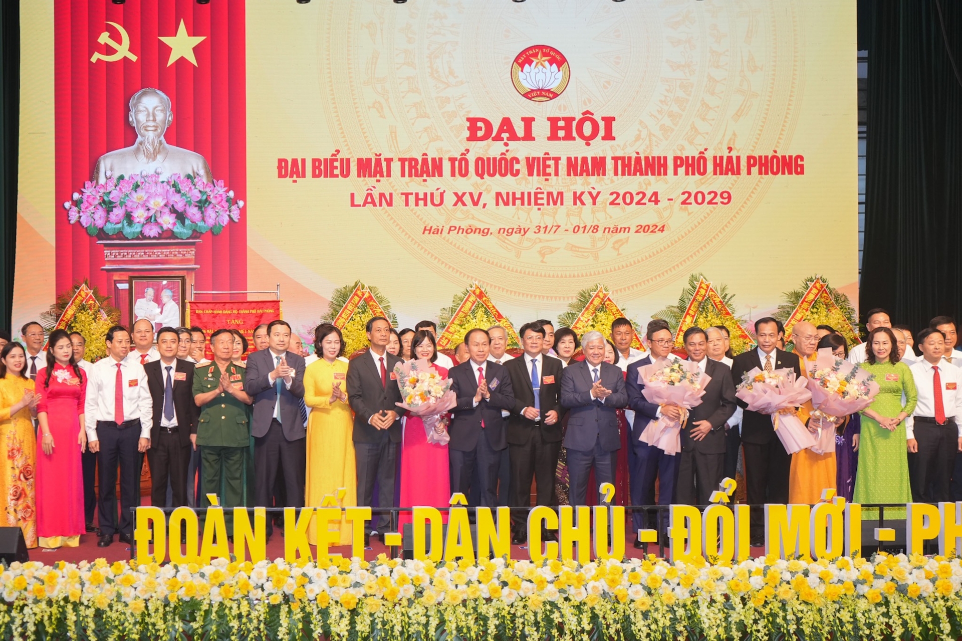 Hải Phòng tổ chức thành công Đại hội đại biểu MTTQ lần thứ XV