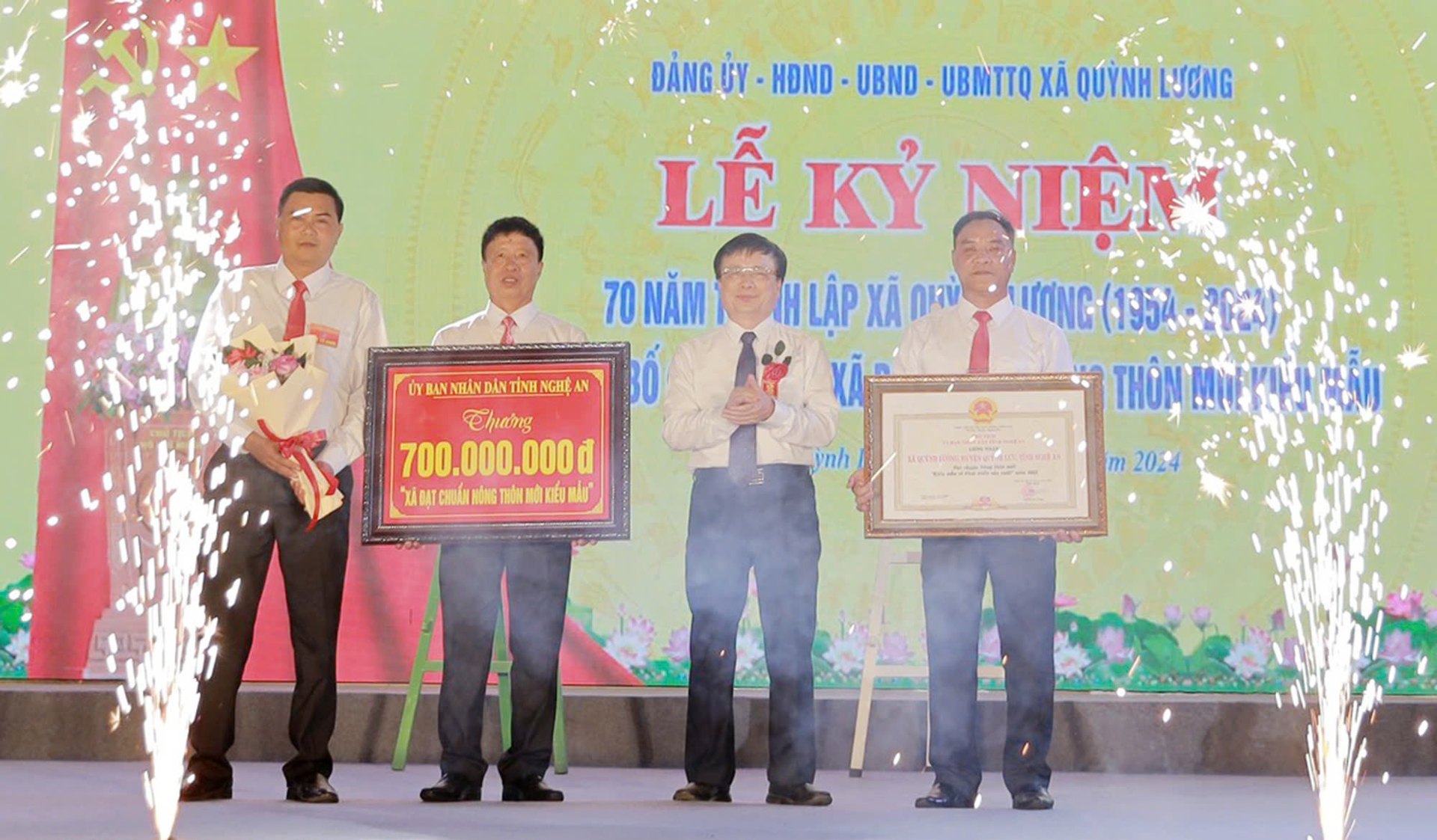 Nghệ An: Xã nông thôn 70 năm phát triển, ngọn cờ đầu đạt chuẩn Nông thôn mới kiểu mẫu