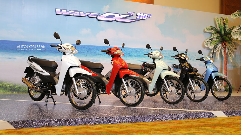 Honda Việt Nam ra mắt Wave Alpha 2017 Động cơ 110cc giá 178 triệu