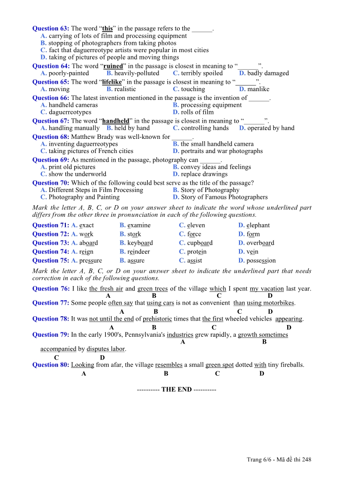 de-thi-dai-hoc-mon-tieng-anh-khoi-a1-nam-2014-khong-co-phan-viet-giadinhonline.vn 6