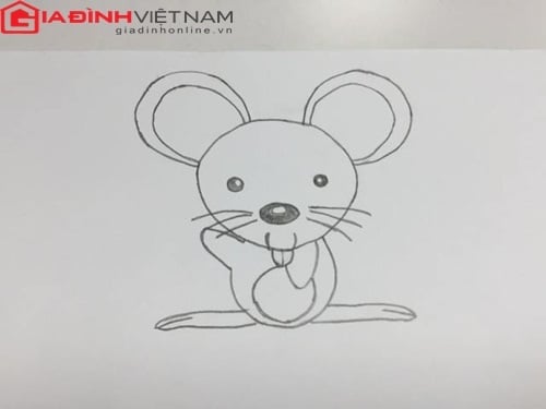 Vẽ Con Chuột Đơn Giản Nhất  Cách Vẽ  35 Hình Vẽ Đẹp