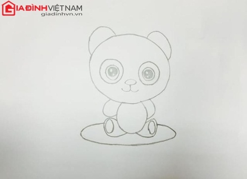 Hình ảnh Gấu Trúc chibi cute dễ thương đẹp