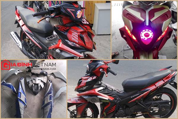 exciter-135-che-mu-cong-phu-voi-mat-na-robot-cuc-ngau-giadinhonline.vn 1
