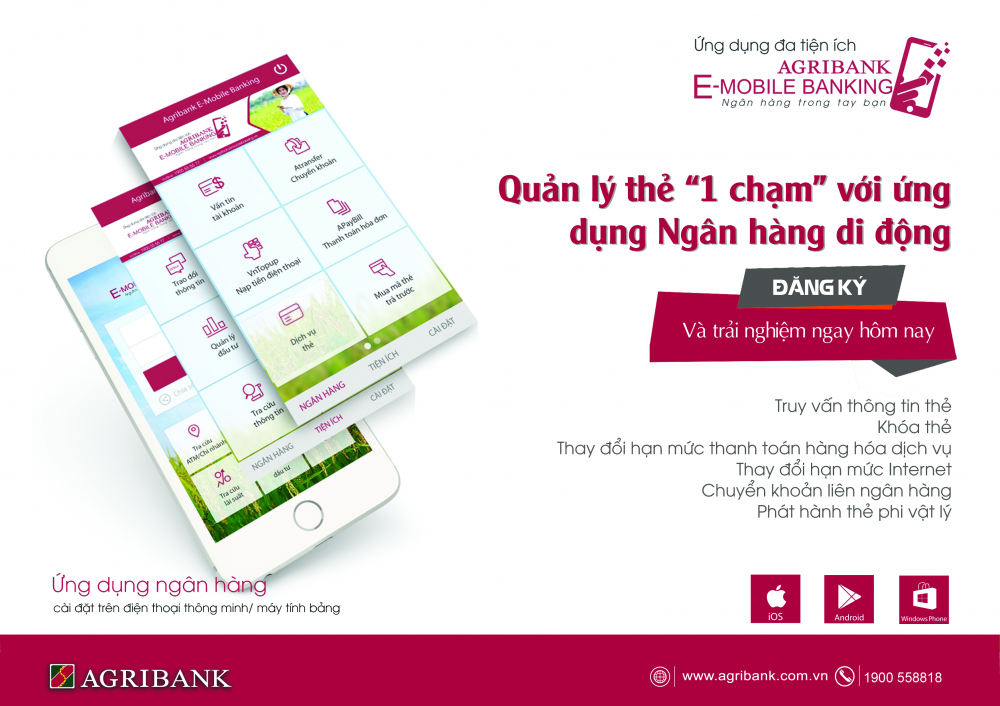 Maket th_ trOn Agribank E-Mobile Banking