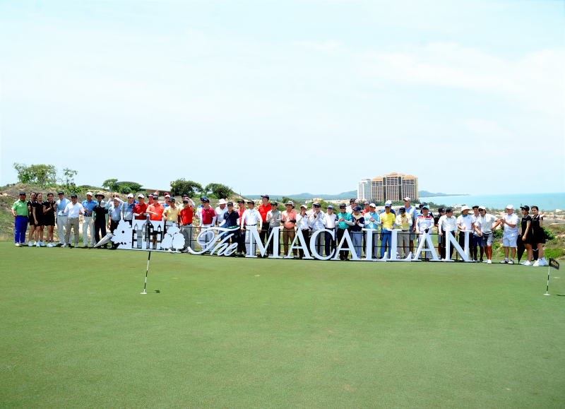 Giải đấu đã quy tụ hơn 60 golfer với các doanh nhân trong và ngoài nước tham dự.