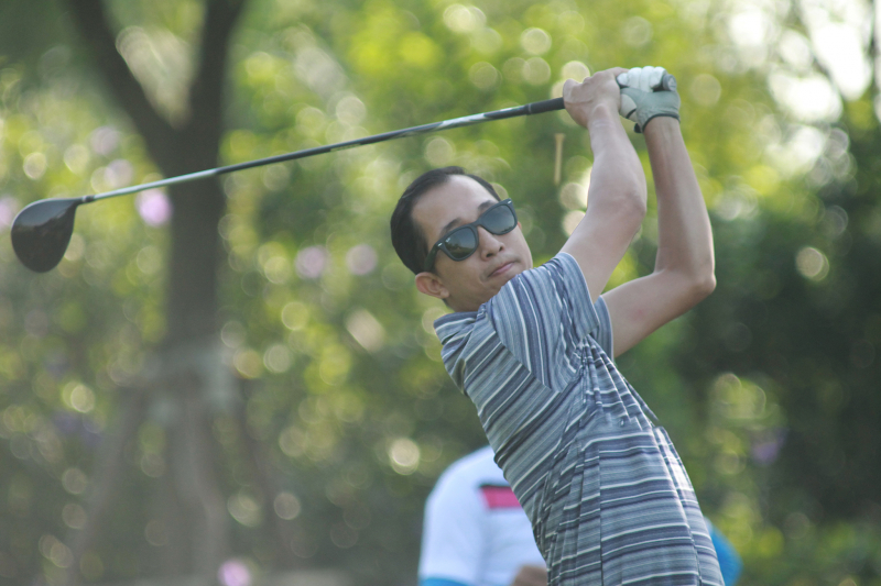 Golfer Nguyễn Văn Hưng. Ảnh: Golfnews