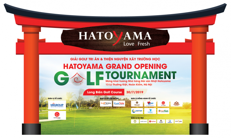 Giải golf Hatoyama Grand Opening Golf Tournament sẽ diễn ra vào ngày 30/7 tại sân golf Long Biên, Hà Nội.