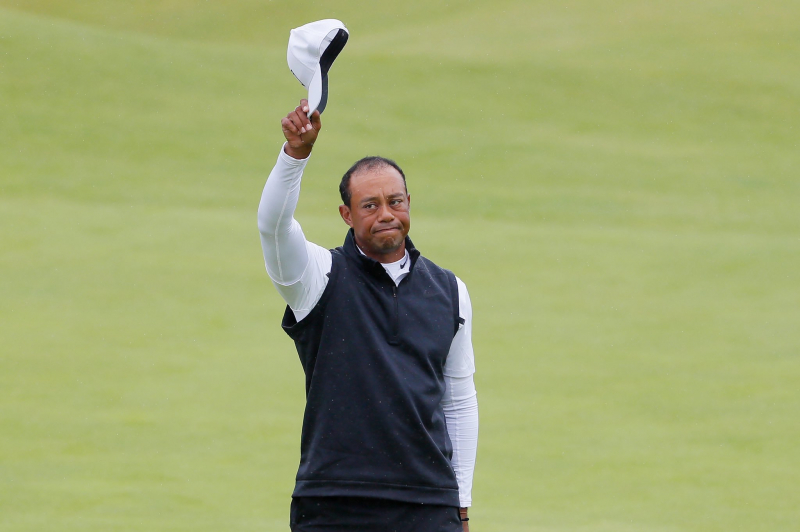 Tiger Woods có vòng đấu tệ hại tại The Open 2019