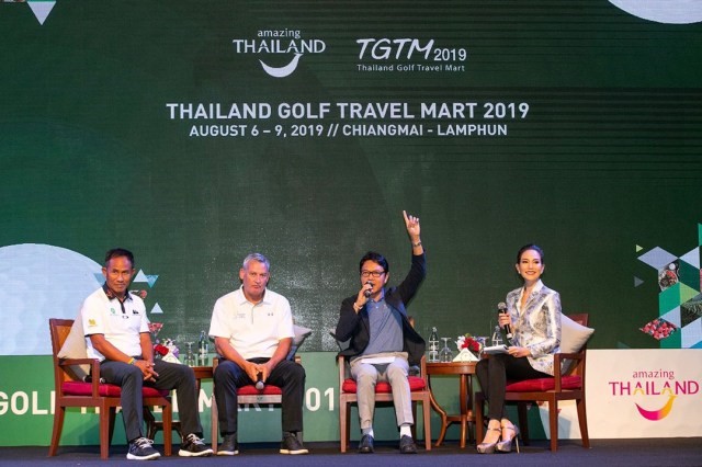 Buổi toạ đàm về Du Lịch Golf Thái Lan tại với sự có mặt của Mr. Thongchai Jaidee - tay golf chuyên nghiệp Thái Lan
