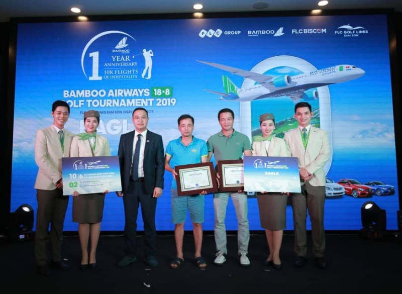 Hai giải Eagle đã thuộc về golfer Nguyễn Minh Tuấn và golfer Lê Ngọc Tuấn