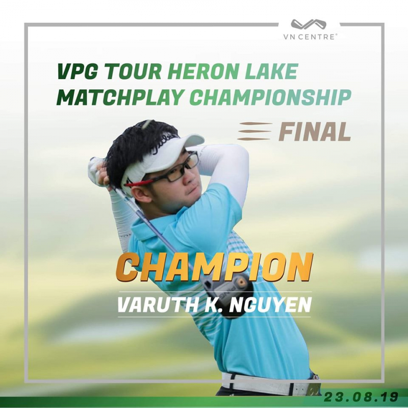 Nhà vô địch VPG Tour Heron Lake Matchplay Championship 2019 Varuth Nguyễn