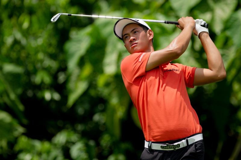 Golfer Trương Chí Quân đã 3 lần tham gia Asia - Pacific Amateur Championship