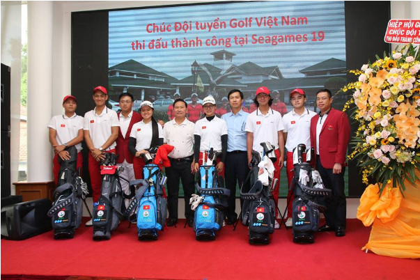 Đội hình Đội tuyển Golf Việt Nam tham dự Seagames 29 năm 2017