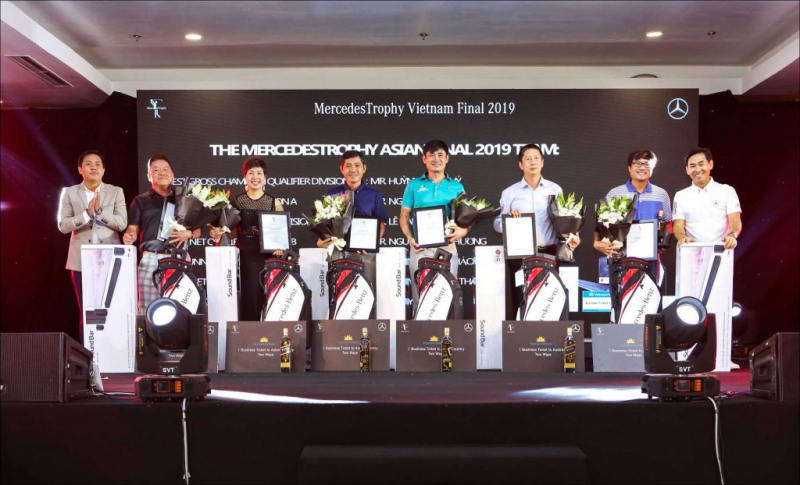 7 golfer Việt Nam tham dự Chung kết châu Á Mercedes Trophy 2019