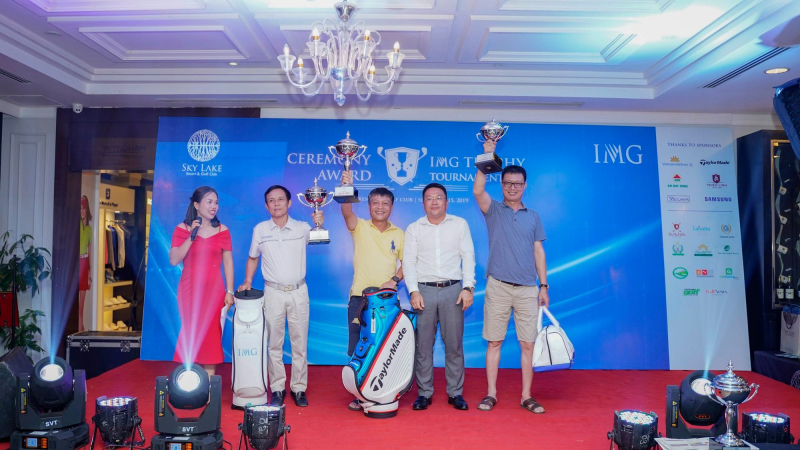 Golf thủ đạt giải tại bảng B