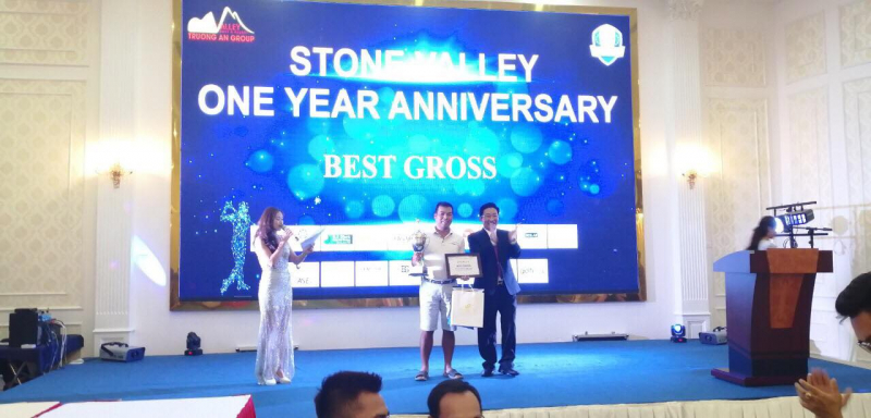 Với 74 gậy, Golfer Vũ Quang Hoàng chính thức giành giải Best Gross