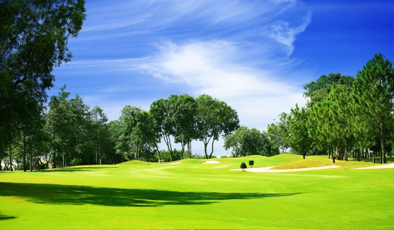 Một góc của sân Vietnam Golf & Country Club