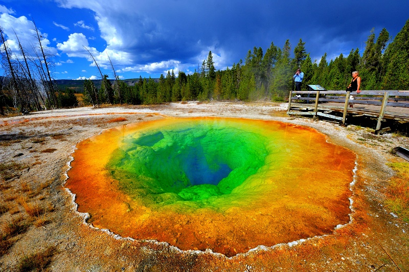 Yellowstone là một trong những công viên đẹp nhất và nổi tiếng nhất của Mỹ