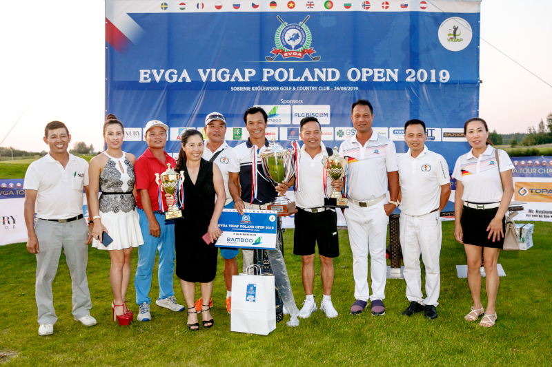 Golfer Kristiansen Lập đã đăng quang Vô địch tại giải EVGA Vigap Poland Open 2019