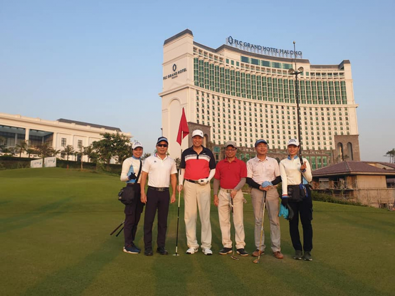 Golfer Nguyễn Đức Long ghi HIO tại FLC Golf Club Hạ Long trong sáng 24/9