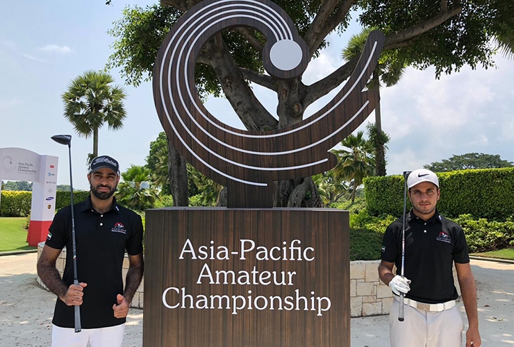 Các tay golf nước ngoài cũng sẵn sàng cho giải đấu AAC 2019
